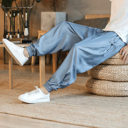 Chinese Style Men's Casual Pants